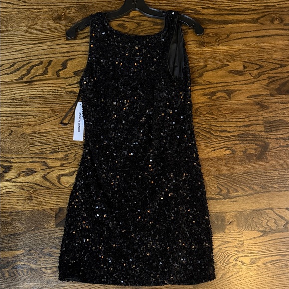 Princess Polly Black Sequin Mini Dress - Picture 3 of 4